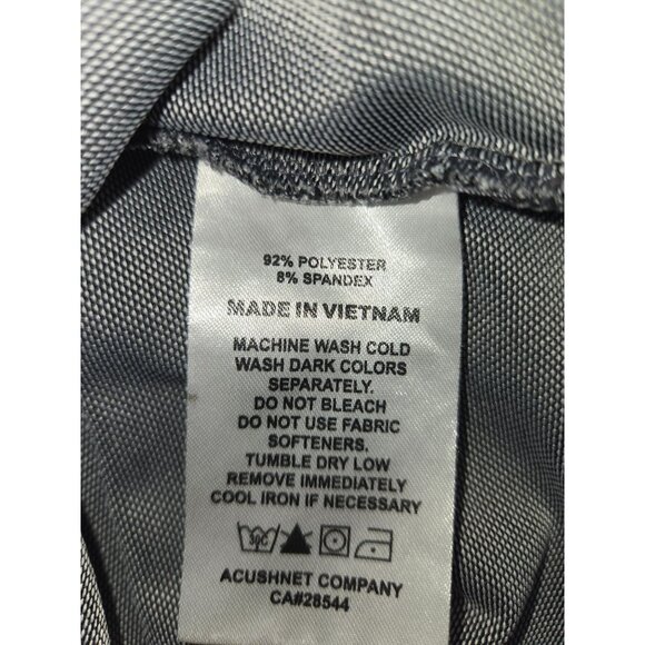 Footjoy FJ Golf Mens Athletic Fit Polo Large Solid Lisle - Picture 6 of 7